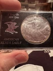 U.S. Mint American Eagle 1993 1 oz .999 Fine Silver Coin
