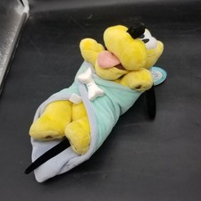 Disney Babies Pluto Baby Plush with Blanket Disney Parks 11 inches Pre-owned