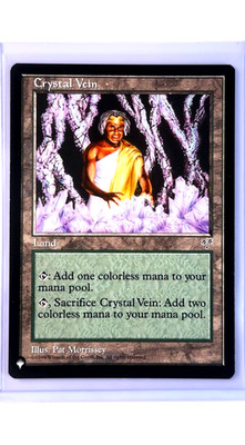 MTG Magic The Gathering LIST The List Reprint Crystal Vein