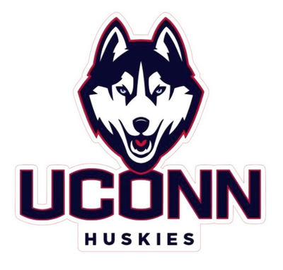 #ad UConn Huskies Logo All Weather Vinyl Sticker Decal $3.99