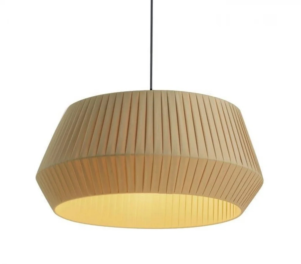 Nordlux Dicte Pendant Light Beige Cotton - Image 2