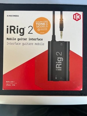 IK Multimedia iRig 2 Portable Guitar Audio Interface for iPhone/iPad