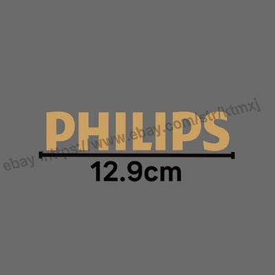 Philips Sponsor Patch12.9cm   Heat Transfer Iron-On Logo for Soccer Jersey Badge