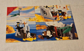 LEGO 6248 Pirates: Volcano Island  - 100% w/box & manual