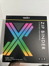 Vault X ME1 First Edition Mega Evolutions 12 Pocket Binder Pokémon Sealed 