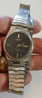 Vintage Men's 1980s SEIKO QUARTZ WATCH SQ Silver Water Resistant 6923-7059 AS IS