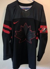 NWT Hockey Canada Nike 2022 Winter Olympics Collection Black Jersey Mens LARGE