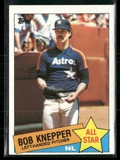 1985 Topps #721 Bob Knepper Houston Astros