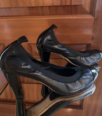 chanel stretch spirit pumps