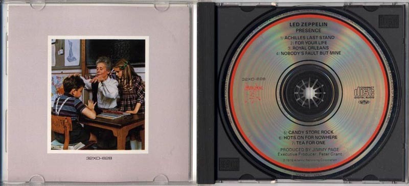 LED ZEPPELIN PRESENCE 32XD-628 旧規格　未開封 LED ZEPPELIN Presence JAPAN 32XD-628 1st Press CD 1987 | eBay