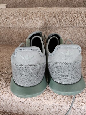 ADIDAS TUBULAR SHADOW Mens SIZE 11 Knit Fabric Green BY3573