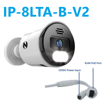Night Owl IP-8LTA-B-V2 4K Network WIRED Camera POE Powered - [LN] 