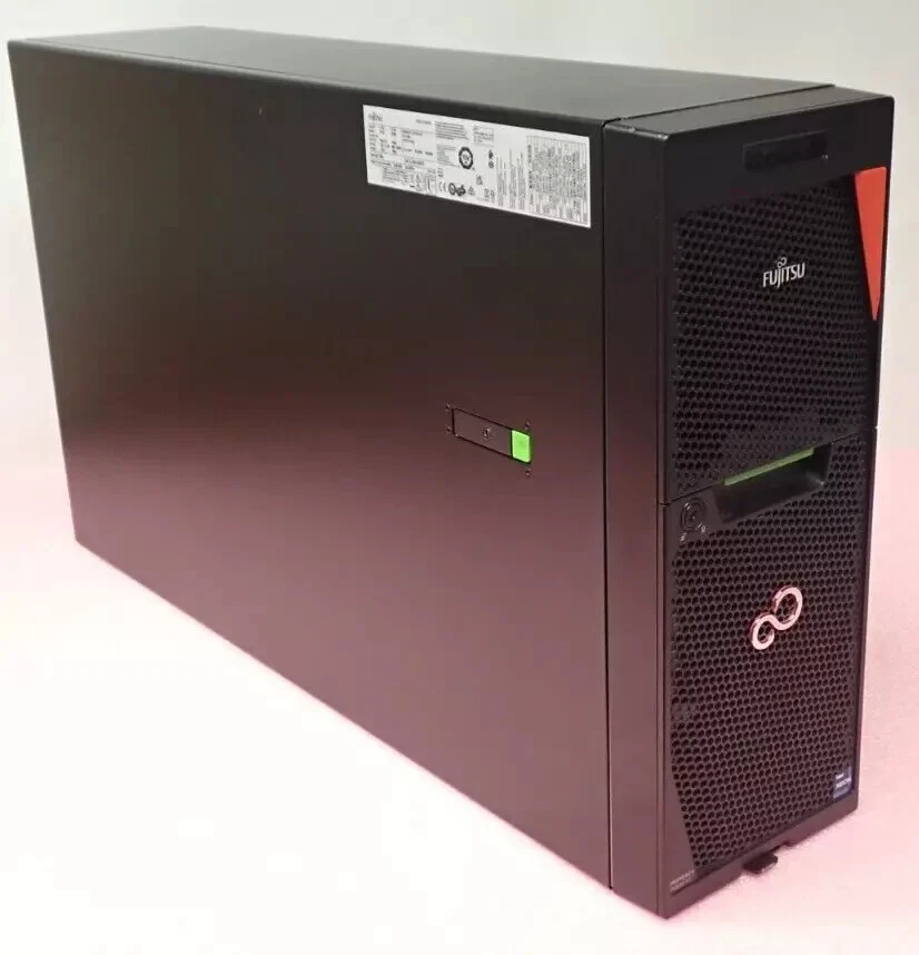 Fujitsu Primergy TX2550 M7 2x Gen 4/5 Scalable CPU 16-DIMM 8Bay CTO Tower Server - Image 2 of 4