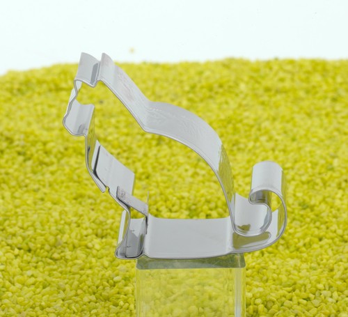 RBV Birkmann Ausstecher Buchstabe F, 6 cm, Ausstechform Buchstabe, Förmchen Edelstahl