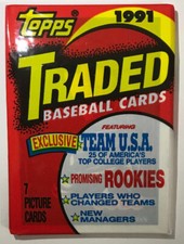 1991 Topps Traded Baseball Cards 22
