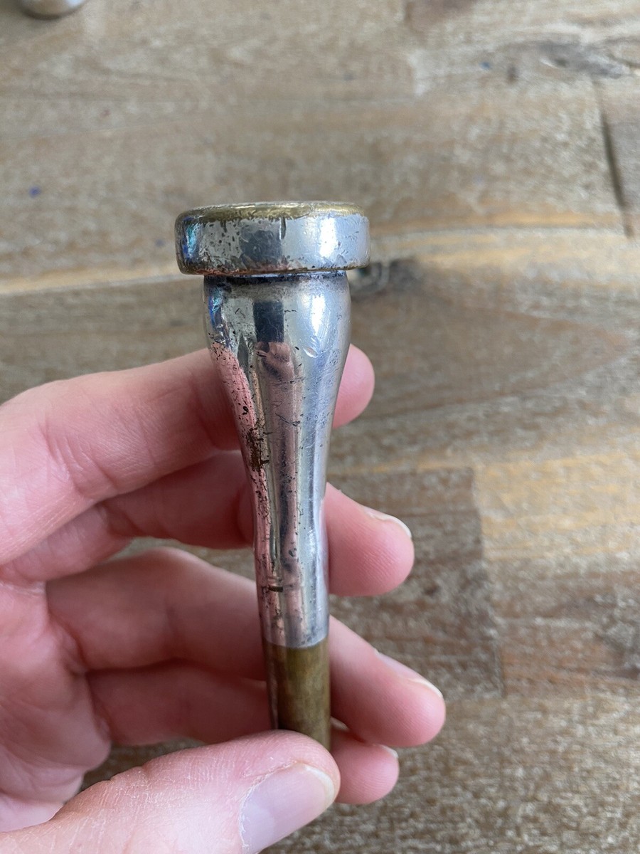 OLDS 3 トランペットマウスピース vintage Vintage F.E. Olds 3 Trumpet Mouthpiece - Original - Silver Plated