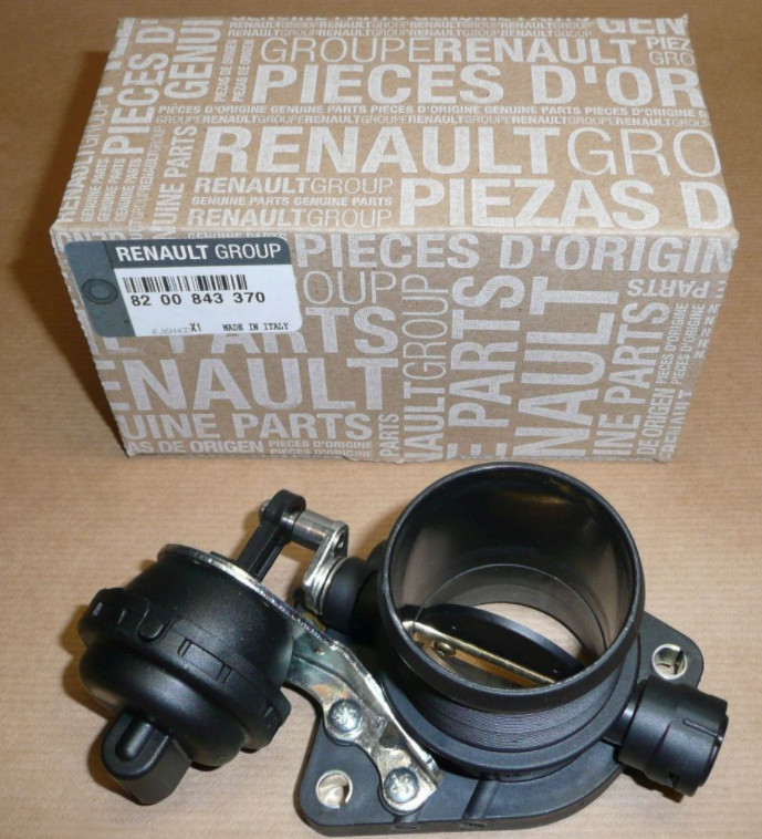 Corps boîtier papillon Renault Laguna II pièce admission essence