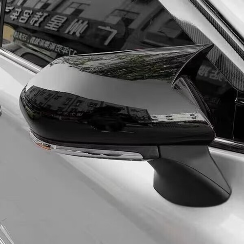 Gloss Black Side Mirror Covers Cap Trim For Toyota Camry 2018 2024 Accessories - Picture 2 of 7