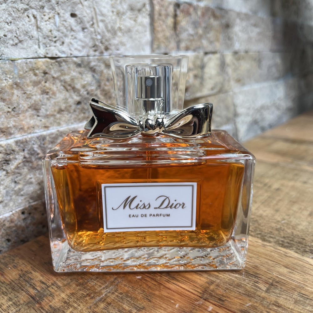 Miss Dior 3.4oz / 100ml Women's Eau de Parfum METAL BOW - DISCONTINUED - NO BOX