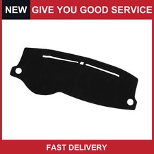 Pack Of 1 For Kia Rio 2017-2021 Dashboard Cover Mat Protective Polyester Black