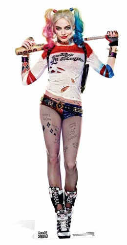 Harley Quinn Margot Robbie Suicide Squad Movie Lifesize Cardboard Cutout Standup