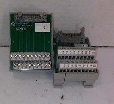2 USED ALLEN-BRADLEY 1492-IFM20FN INTERFACE MODULES SER A  MAKE OFFER  