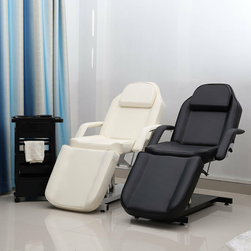 Hydraulic Massage Table Beauty Bed Therapy Waxing Tattoo Recliner
