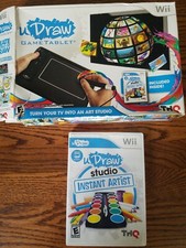 Nintendo Wii uDraw Game Tablet Bundle: UDraw Studio Game Box