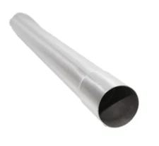 2.5"ID to 2.5"OD DIY Custom SS T409 Exhaust Straight Pipe Piping Tube