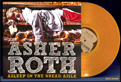 ASHER ROTH Asleep In The Bread Aisle LP on GOLD COLOR VINYL New SEALED