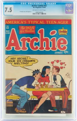 Archie #32 CGC 7.5 -- MLJ Magazines -- 1948 GOLDEN AGE COMIC