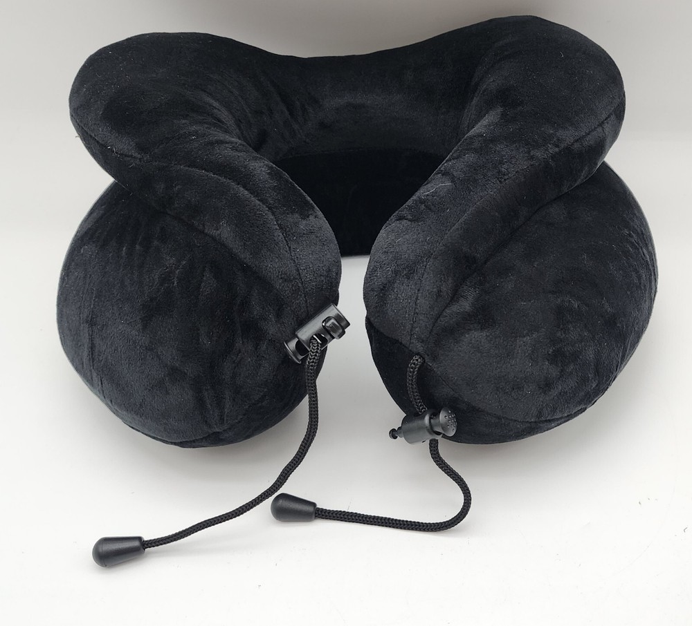 Memory Foam Travel Neck Pillow with 360-Degree Head Support for Ultimate Comfort