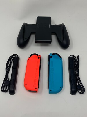 Nintendo Switch 本体 Joy-Con HAC-015 Original Nintendo Switch Joy Con OLED HAC-015 Neon Blue/Neon Red