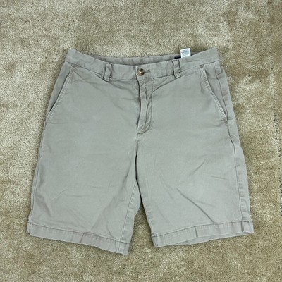 Vineyard Vines Mens Shorts 30 beige Flat Front Chino khaki slash 8