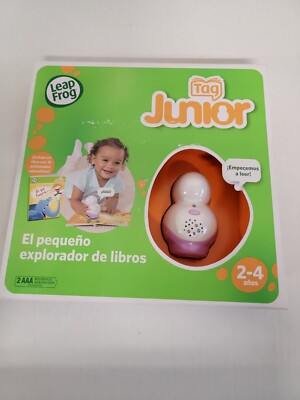 SPANISH LEAPFROG JUNIOR TAG + EL PEQUENO EXPLORADOR DE LIBROS BOOK READER
