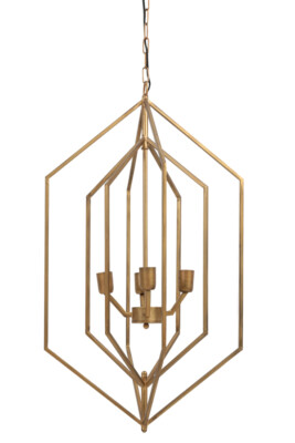 Hängeleuchte 4FL Ø53x93 cm ANASTASIA Gold 3093085