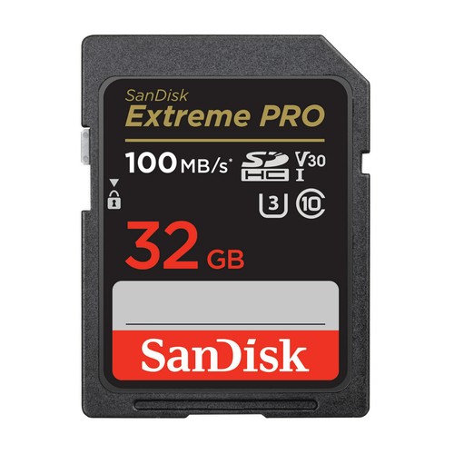 SanDisk 32GB Extreme Pro Memory Card 4 pack Bundle with All In One Card Reader - Picture 2 of 5