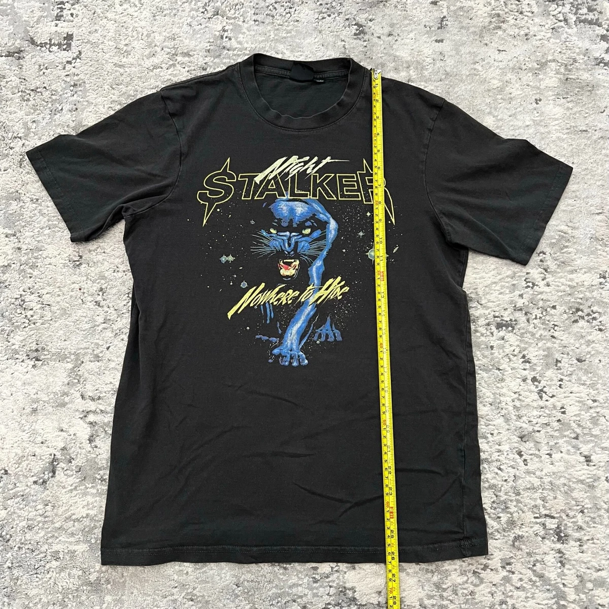 Cotton On T Bar T Shirt M Adult Unisex Night Stalker Vintage Style Panther