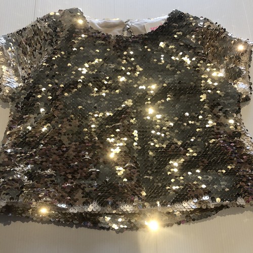 Seed Heritage SIZE 3, Crop Sequin T-Shirt, BNWOT - Picture 3 of 5