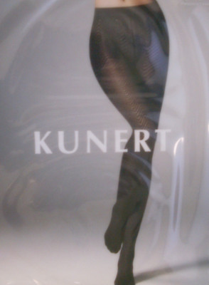 Kunert Fashion Musterstrumpfhose Opaque Matt   Größe 42-44  Farbe Bark 3850