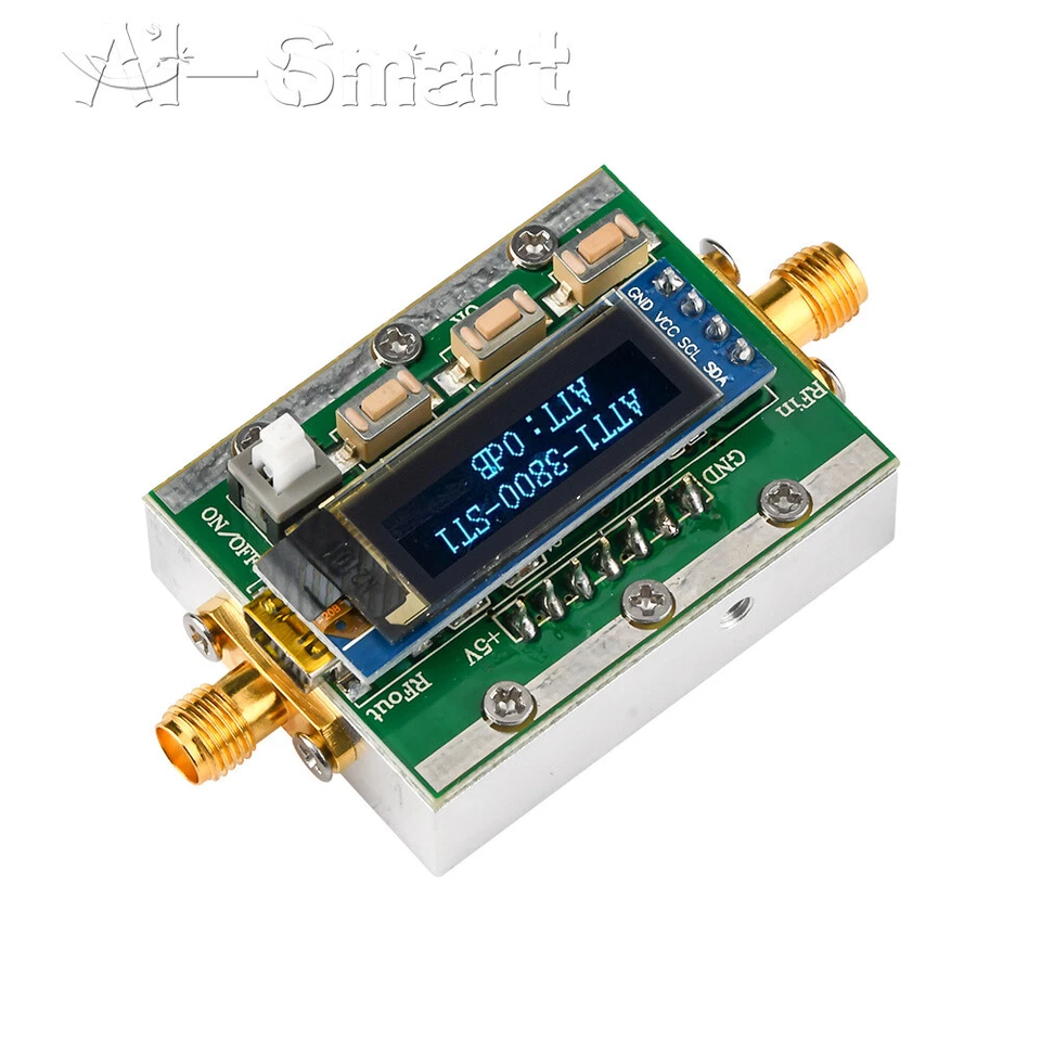 Digital Programmable RF Attenuator Control 0-31dB Adjustable 1dB 1MHZ-3800MHz - Image 4 of 4