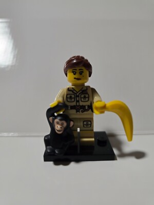 Lego Minifigure Series 5 - Zookeeper w/ Monkey & Banana 