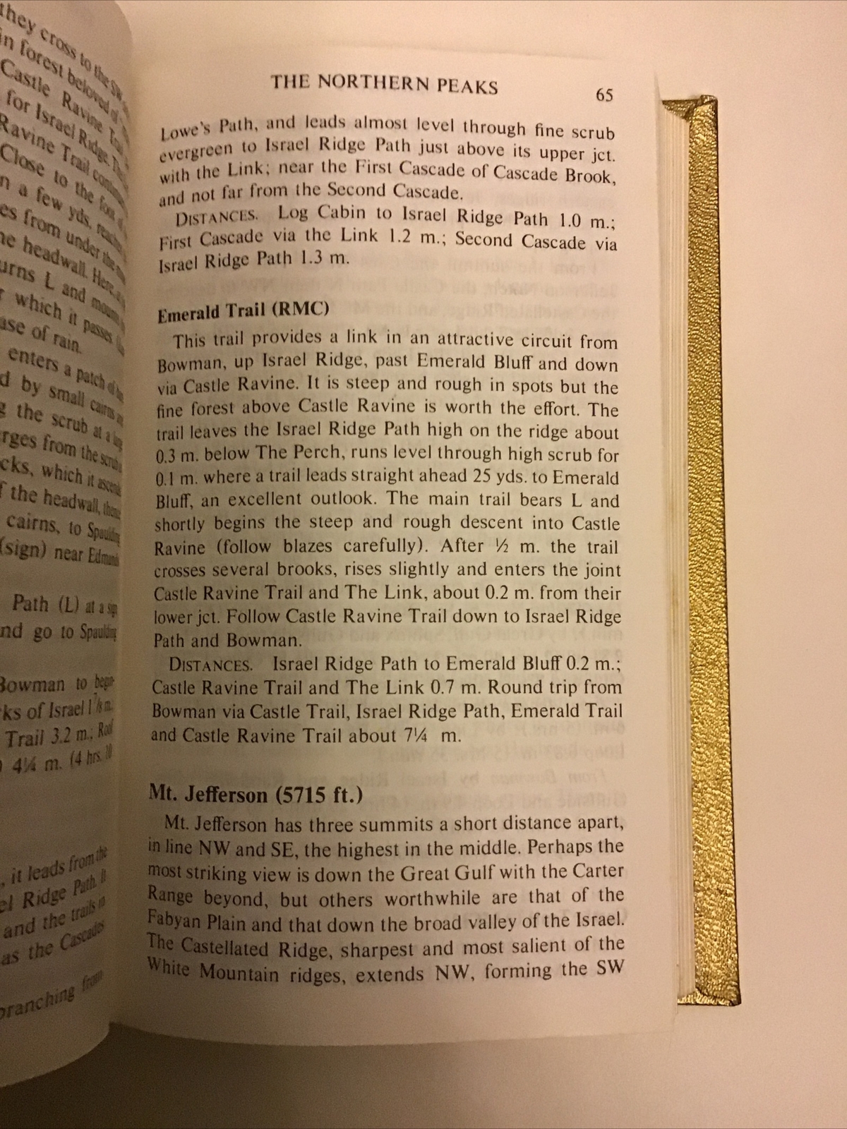 A.M.C. White Mountain Guide, 1976, 21 Edition, 4 Folded maps. New Hampshire.