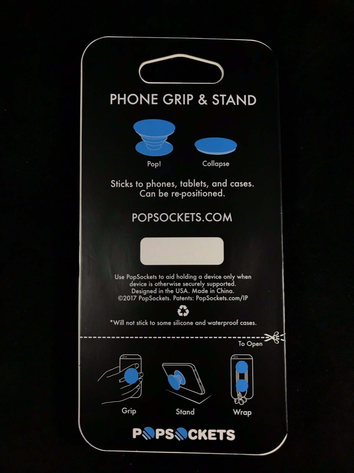Authentic Popsockets Meteor Shower Space Phone Holder Grip PopSocket ...