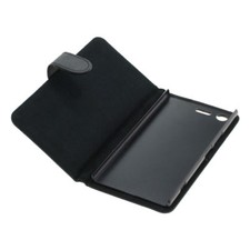 Book Case Etui Handytasche Tasche Hülle f. Sony Xperia XZ Premium (Schwarz)