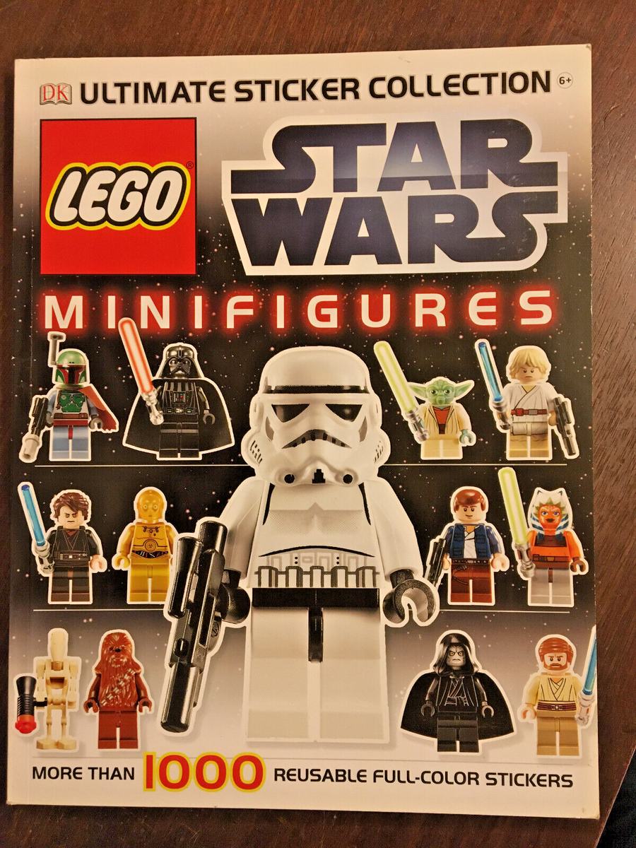 Lego Star Wars Minifigures Book PB Ultimate Sticker Collection