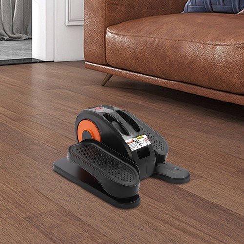 Electric Ellipse Leg Exerciser Under Desk Seated Pedal Elliptical Machine+Remote - Picture 9 of 23