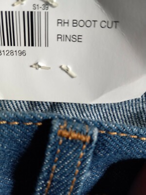NEW RedHead Relaxed Fit Jeans Mens 42 x 30 Boot Cut Denim Cotton