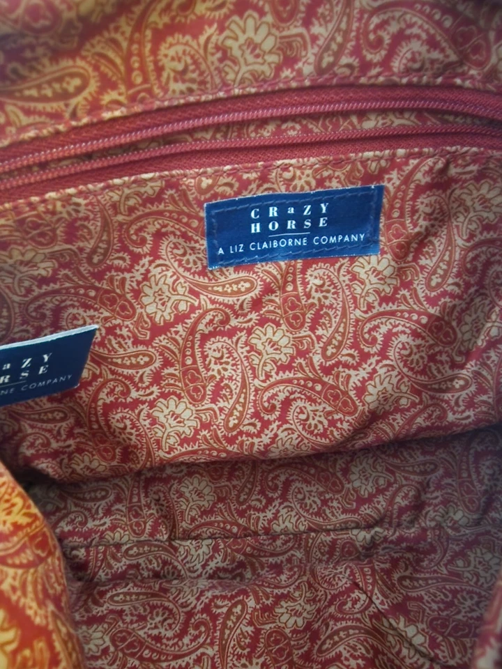 Bolso de mano Crazy Horse BURSE de LIZ CLAIBORNE TEJIDO para mujer Foto 4 de 4