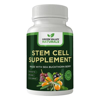 GREEN VALLEY NATURALS Stem Cell Supplement - Organic Tibetan Sea Buckthorn-Re...
